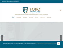 Tablet Screenshot of foroimmobiliare.it